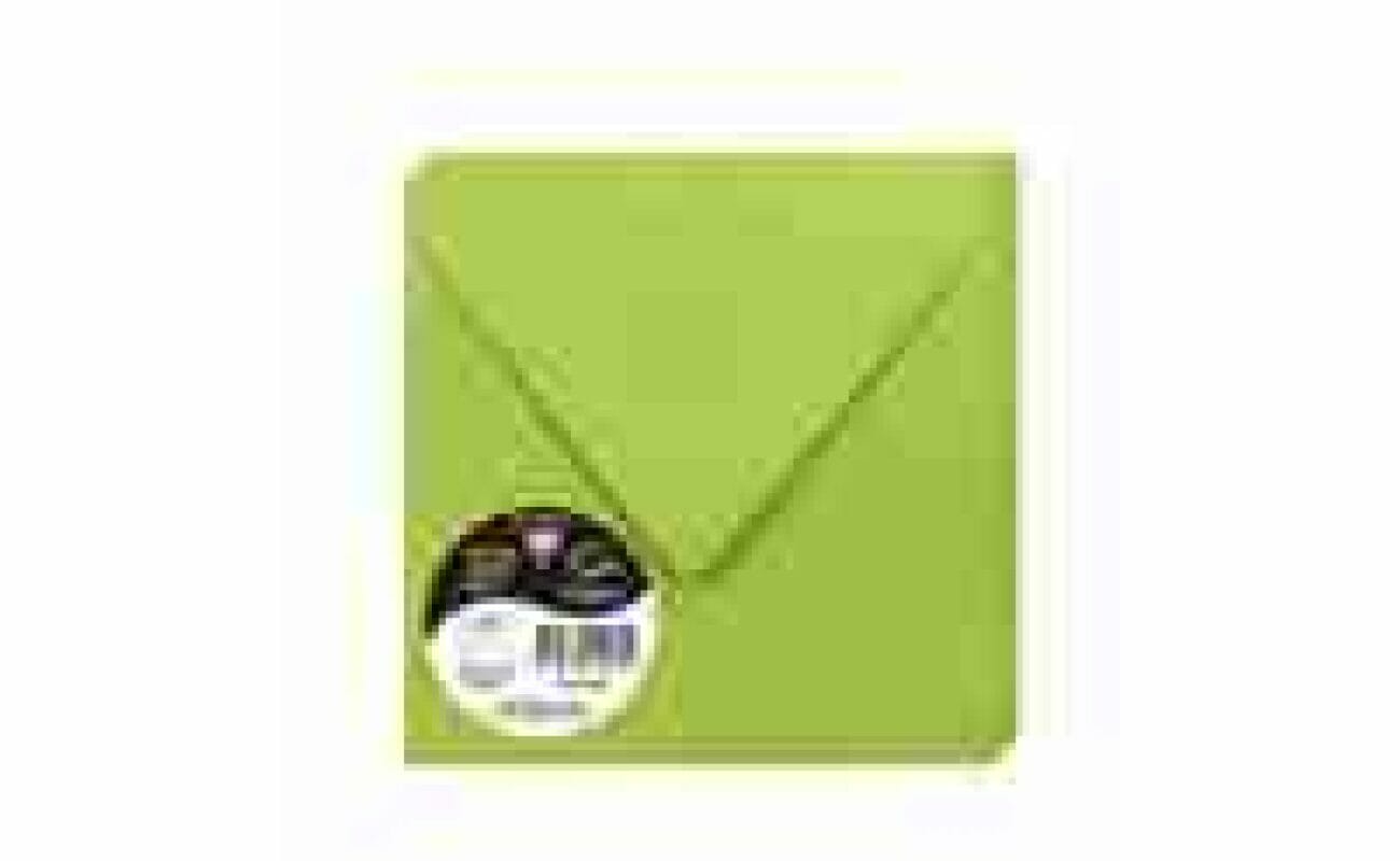 Paquet de 20 enveloppes pollen 140x140mm 120g/m² – vert menthe