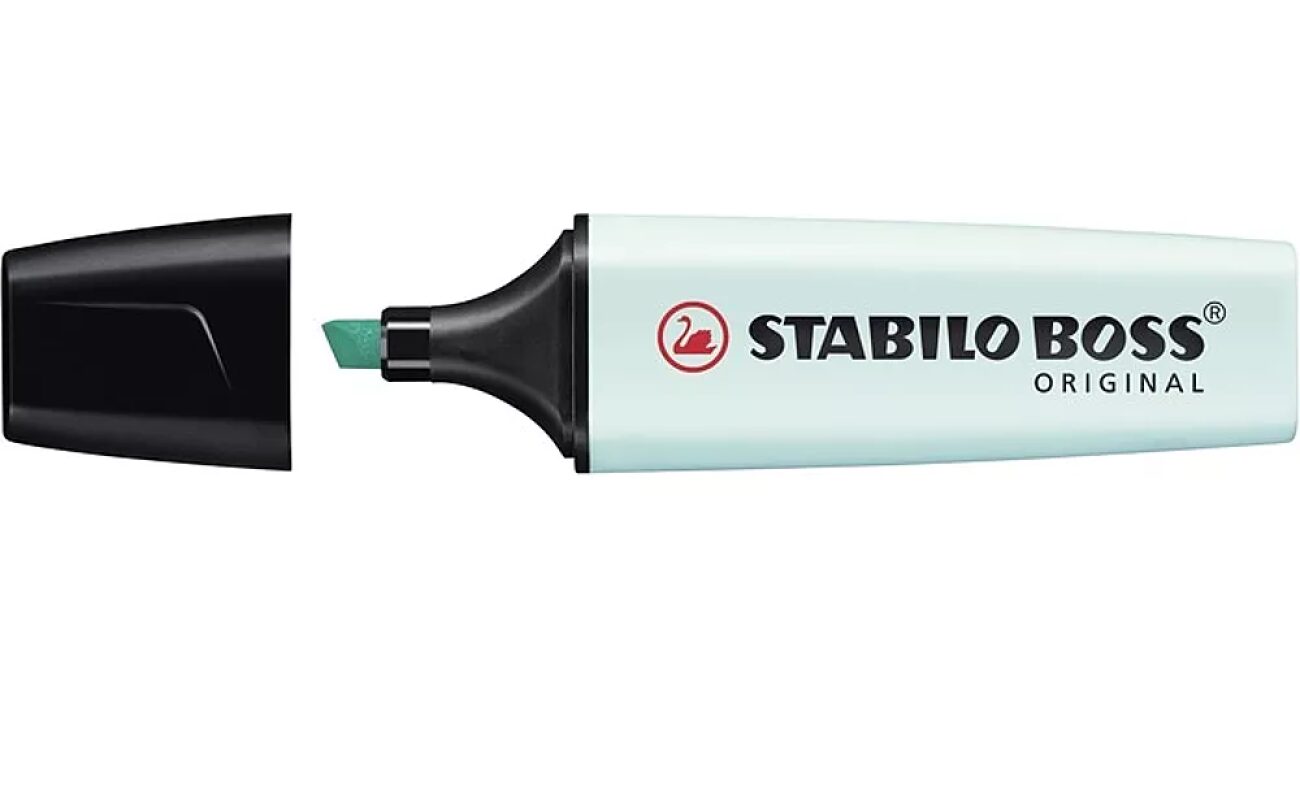 Stabilo boss original bleu pastel