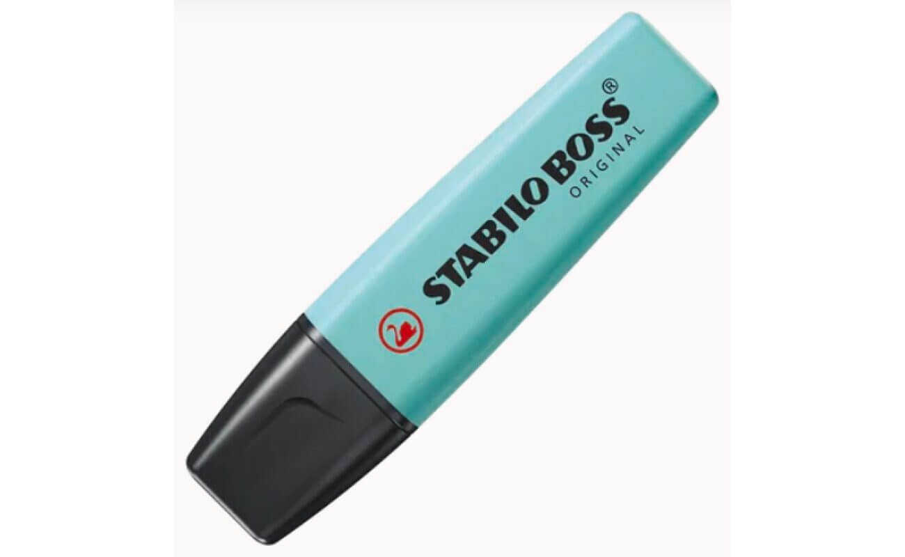Stabilo baas origineel pastelblauw