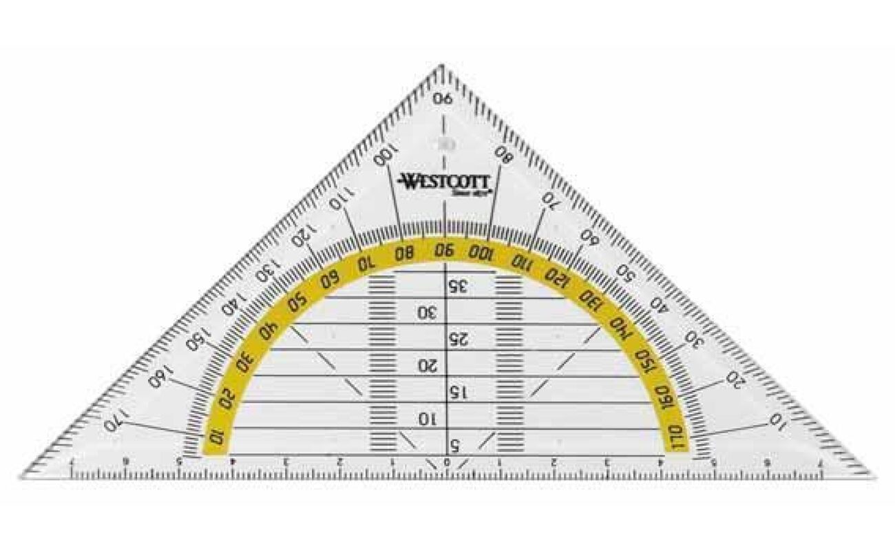 Aristo geometrische hoekmeter 16 cm Faibo