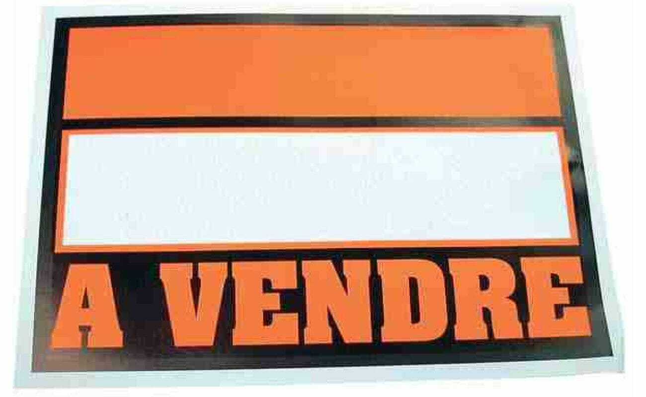 Affiche à vendre