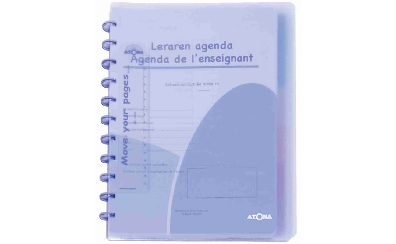 Agenda de l’enseignant a5+ avec intercalaires