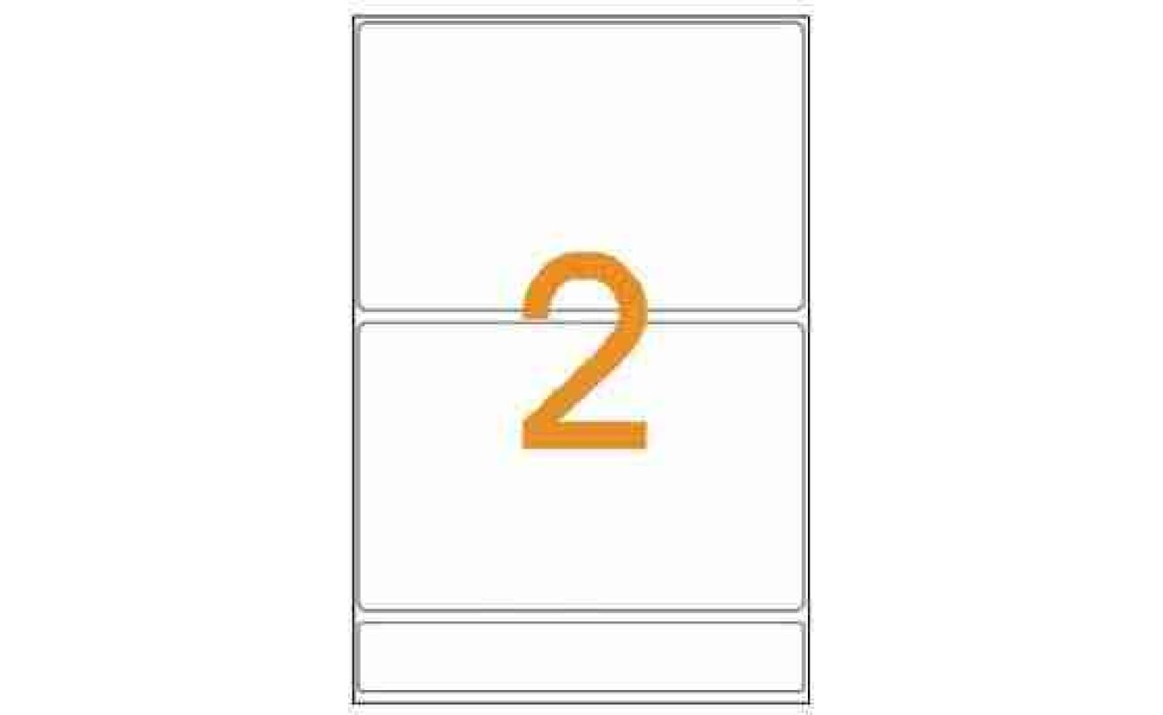 Agipa etiquette blanche 50 x 77 mm