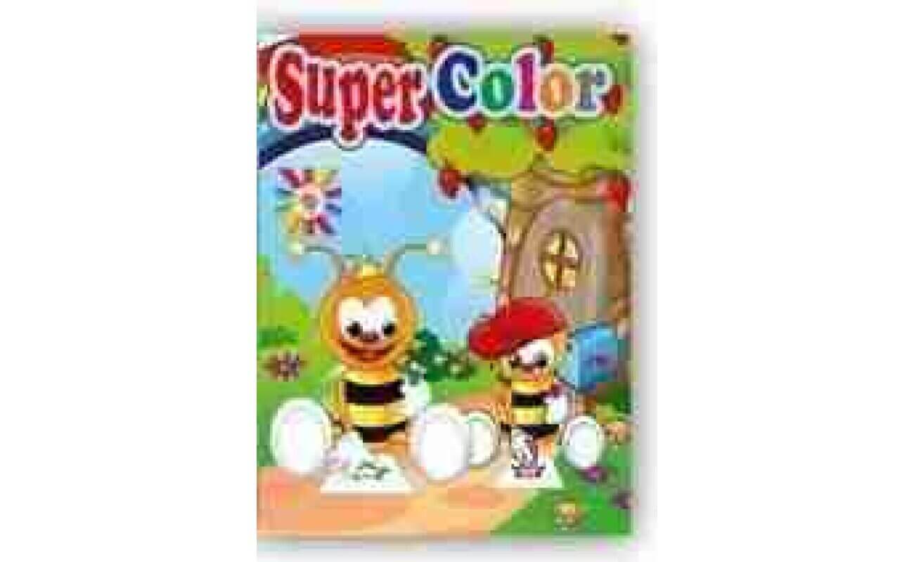 Album a colorier super color 192 pages – 21 x 28 cm