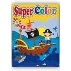 Album a colorier super color 192 pages – 21 x 28 cm