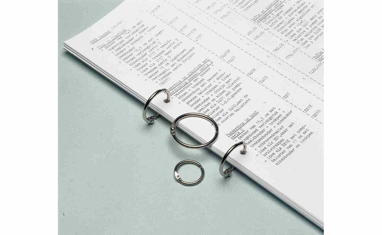 Gebroken ringen diameter 25 mm