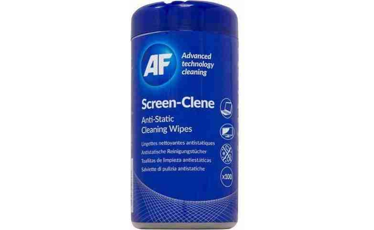 Ascr100t af screen-clene (100) dispenserdoos doekjes