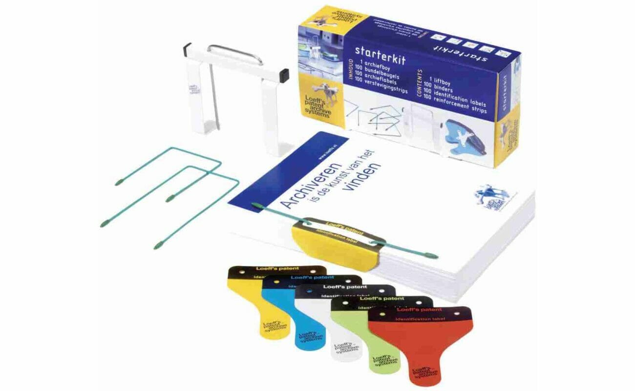 Loeff's ordners met liftboy