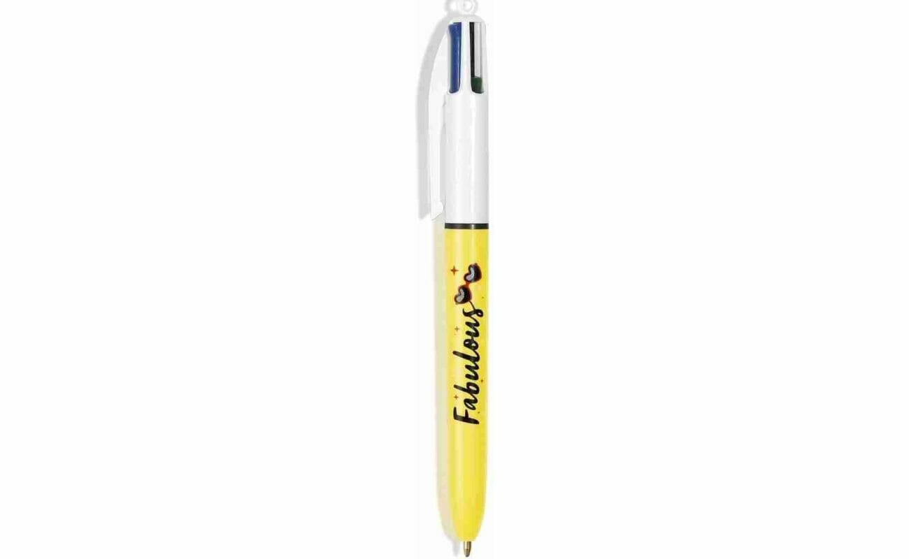 Bic 4 couleurs orginal stylo bille messages