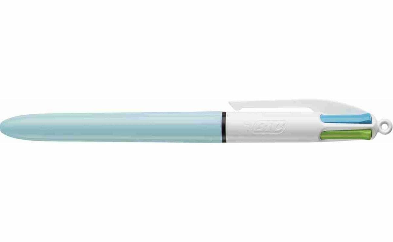 Bic stylo bille 4 couleurs shine