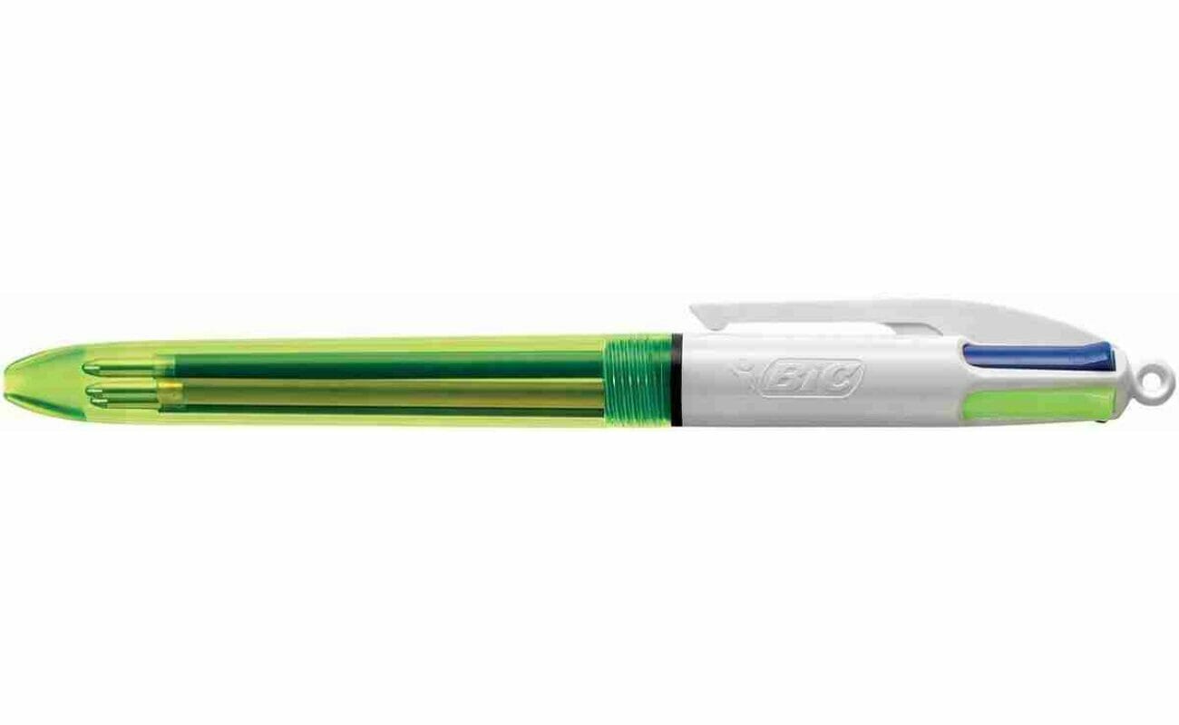 Bic stylo bille 4 couleurs shine – vert