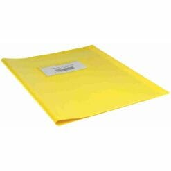 Bronyl notebook beschermer ft 16.5 x 21cm a5 (notebook), geel