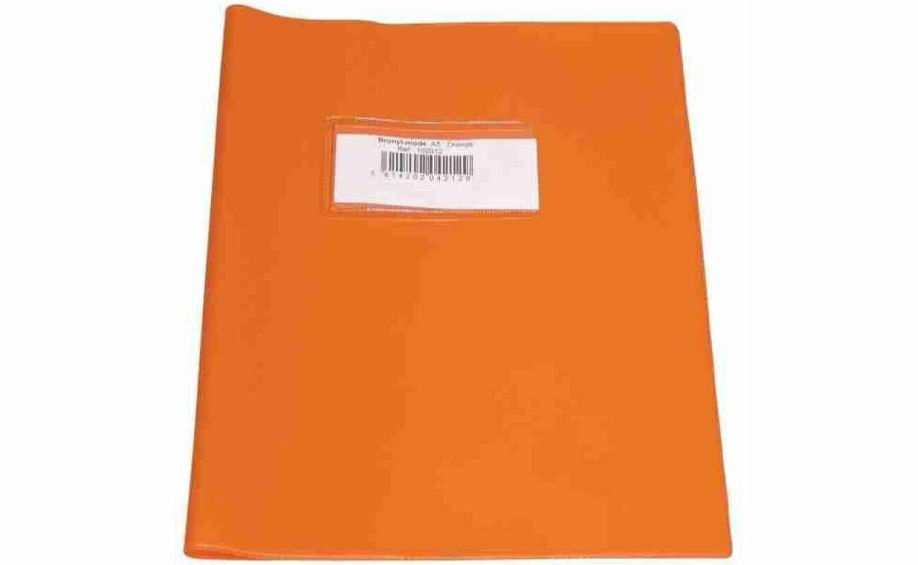 Bronyl notebook beschermer ft 16.5 x 21cm a5 (notebook), oranje