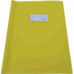 Bronyl protège-cahiers ft 21 x 29,7 cm (a4), jaune