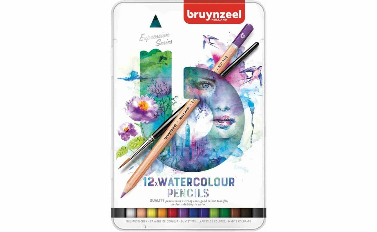 Bruynzeel crayons à aquarelle expression