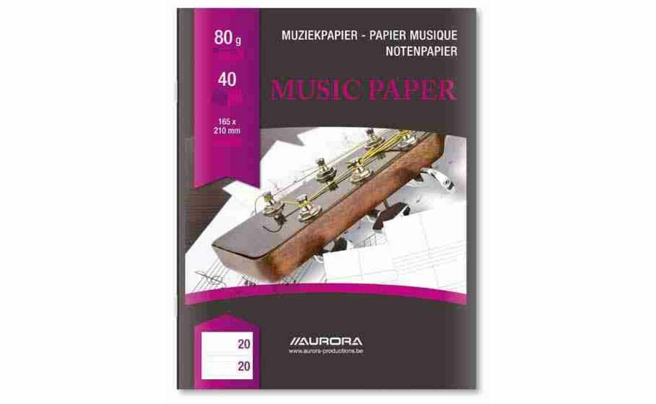 Bur-o-class cahier de musique a5