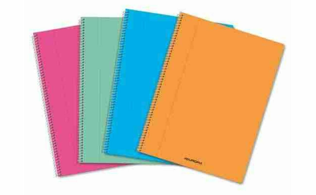 Cahier spirale pp a4 ligne aurora