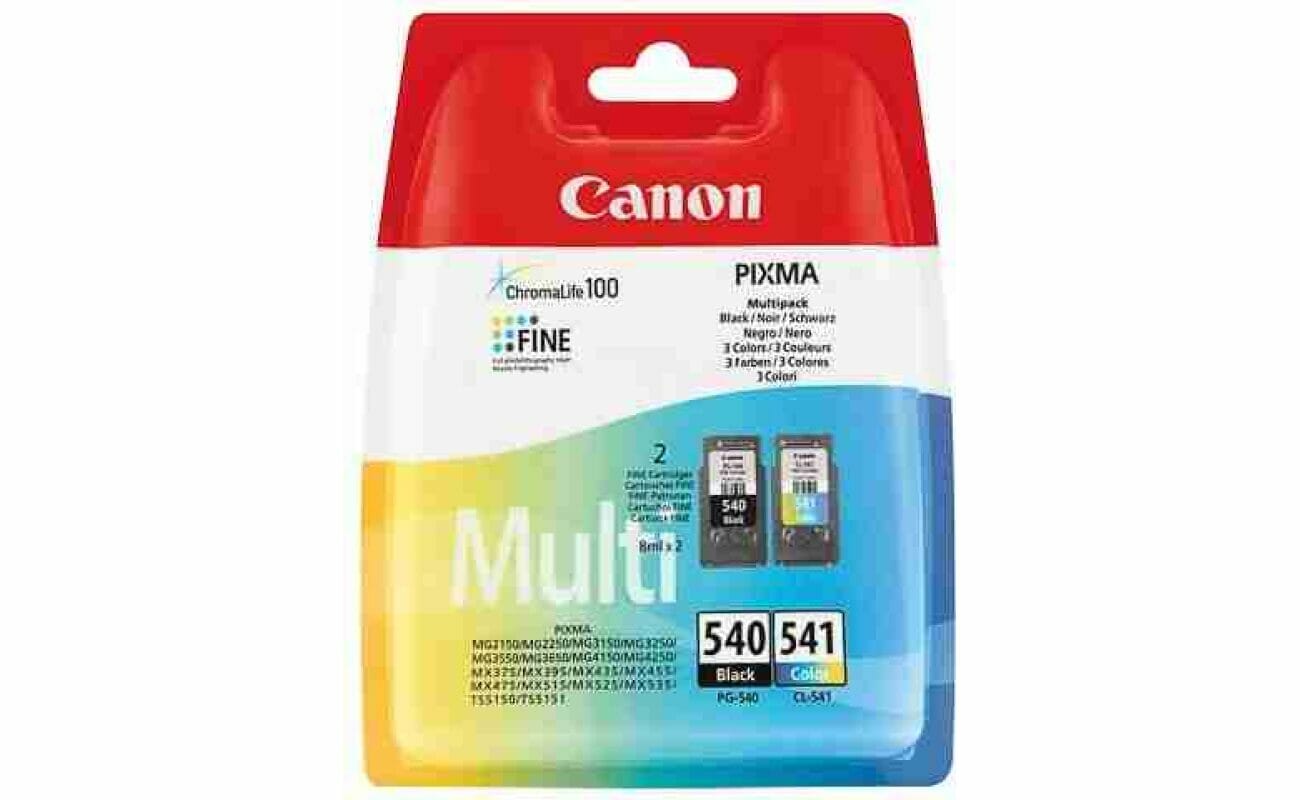 Canon cartouche d’encre pg-540 en cl-541