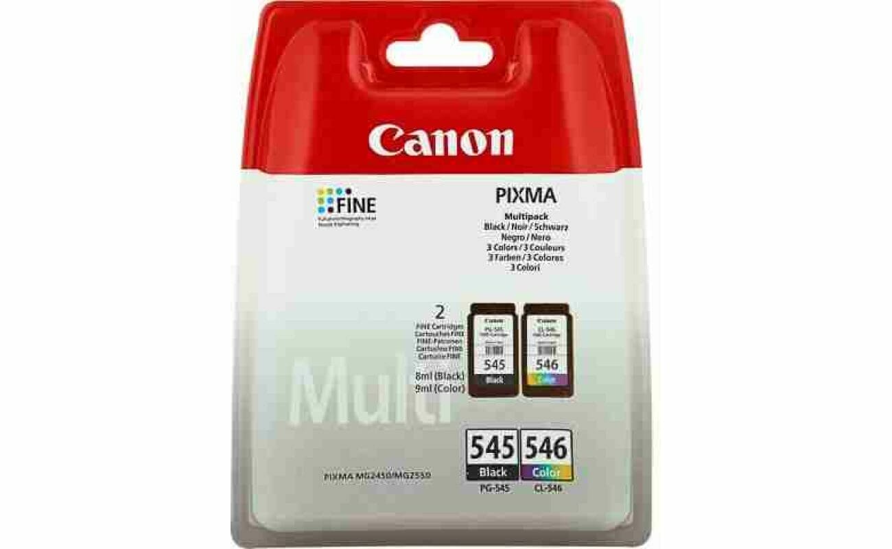 Canon cartouche d’encre pg-545/cl-546