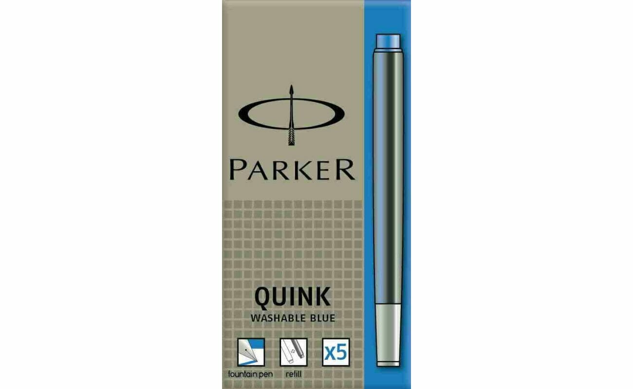 Cartouche parker encre bleu -réf 1950383