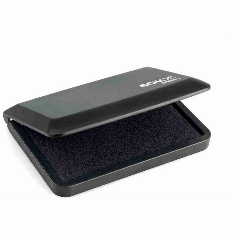Colop tampon encreur micro, ft 5 x 9 cm – noir