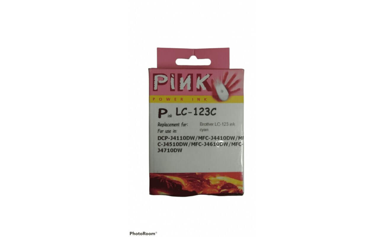 Compatible lc 123 cyan