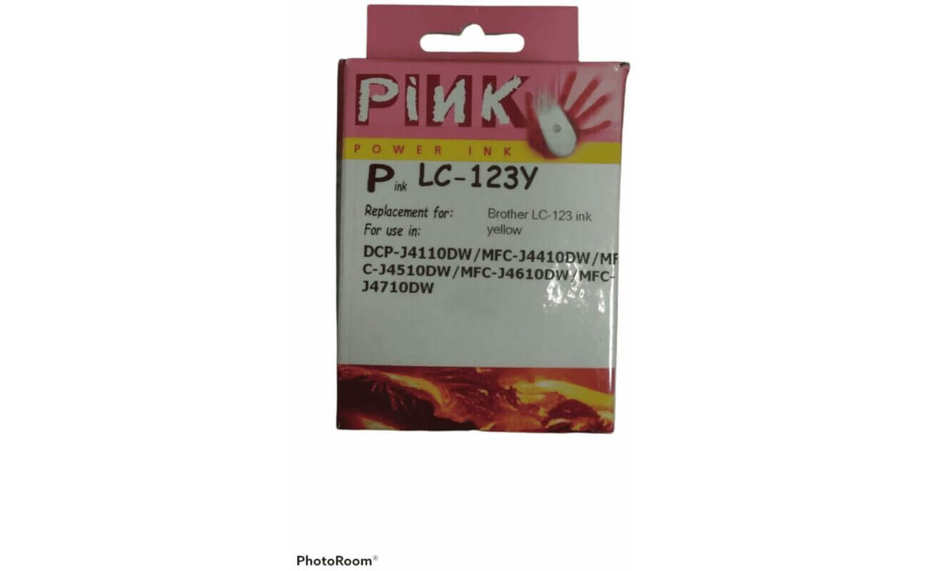 Compatible lc 123 yellow