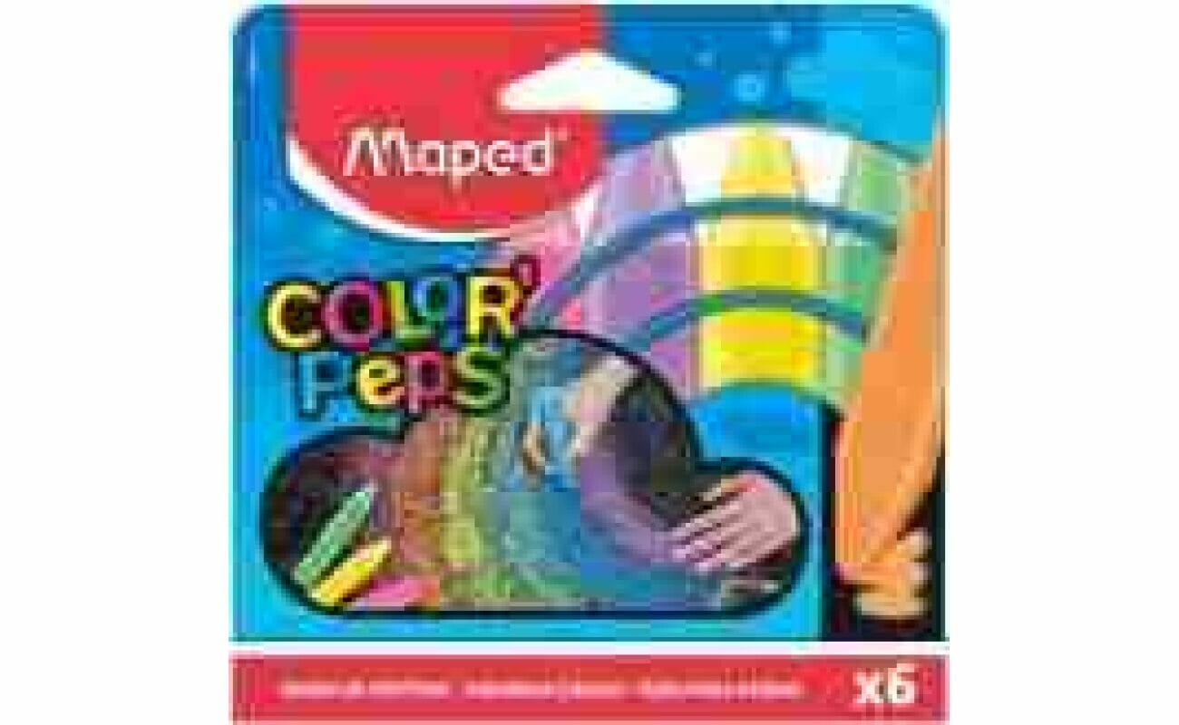 Craies de trottoir x6