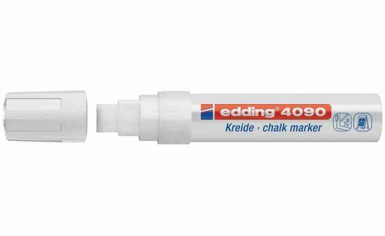 Edding marqueur craie e-4090 blanc  4090w