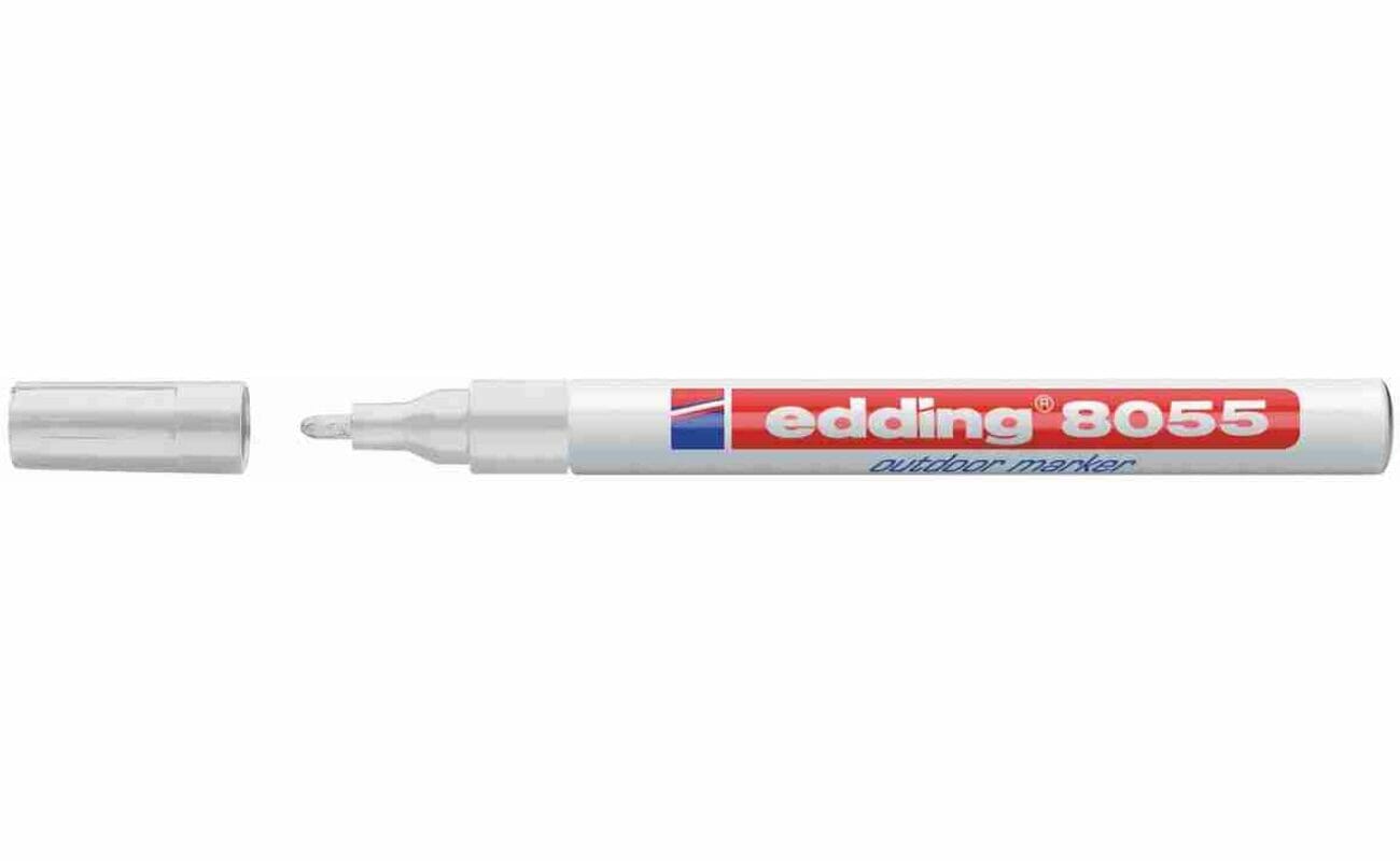 Edding marqueur d’extérieur e-8055 blanc – 8055w