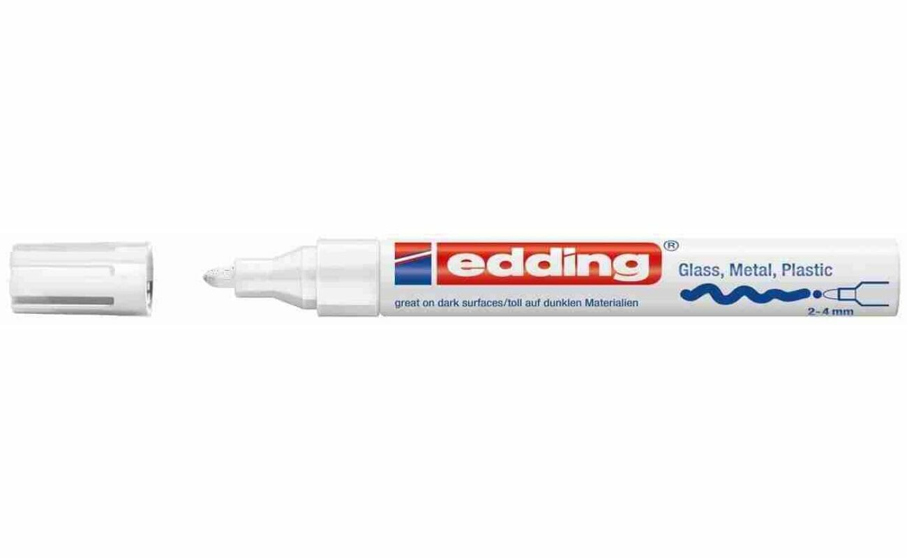 Edding marqueur peinture e-750 cr blanc