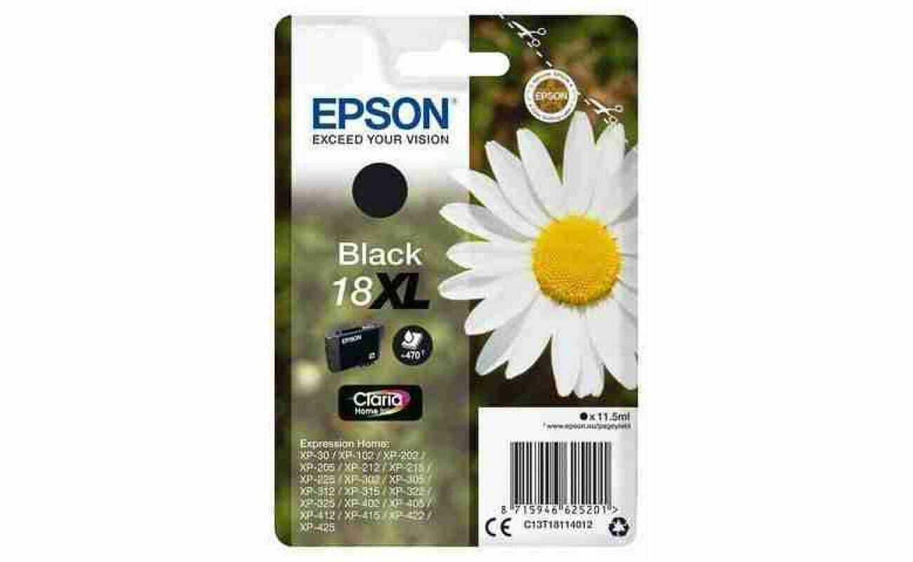 Epson 18 black xl