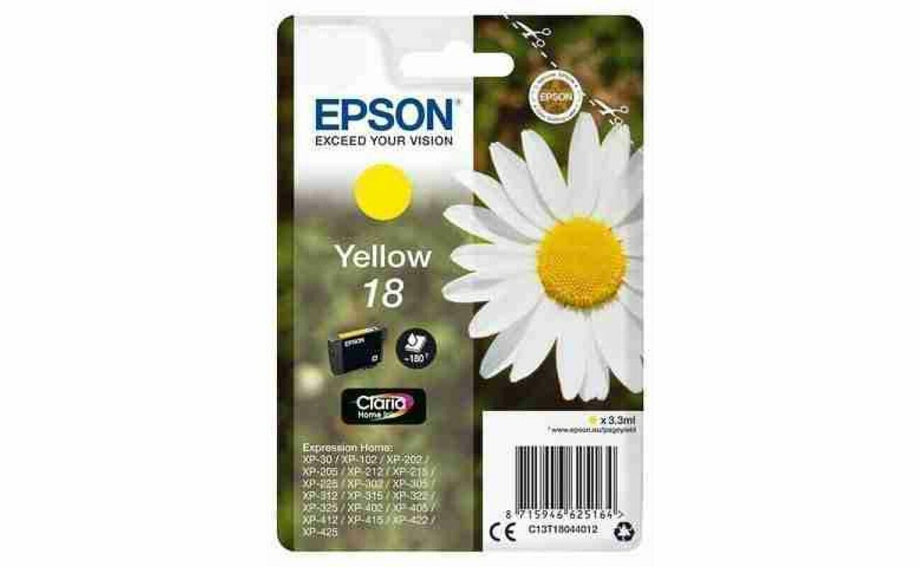 Epson 18 yellow