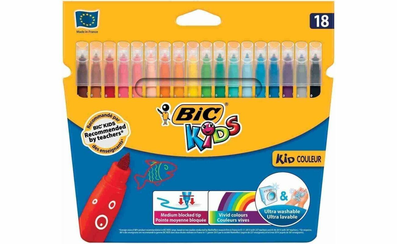 Feutres de coloriage bic 14+4