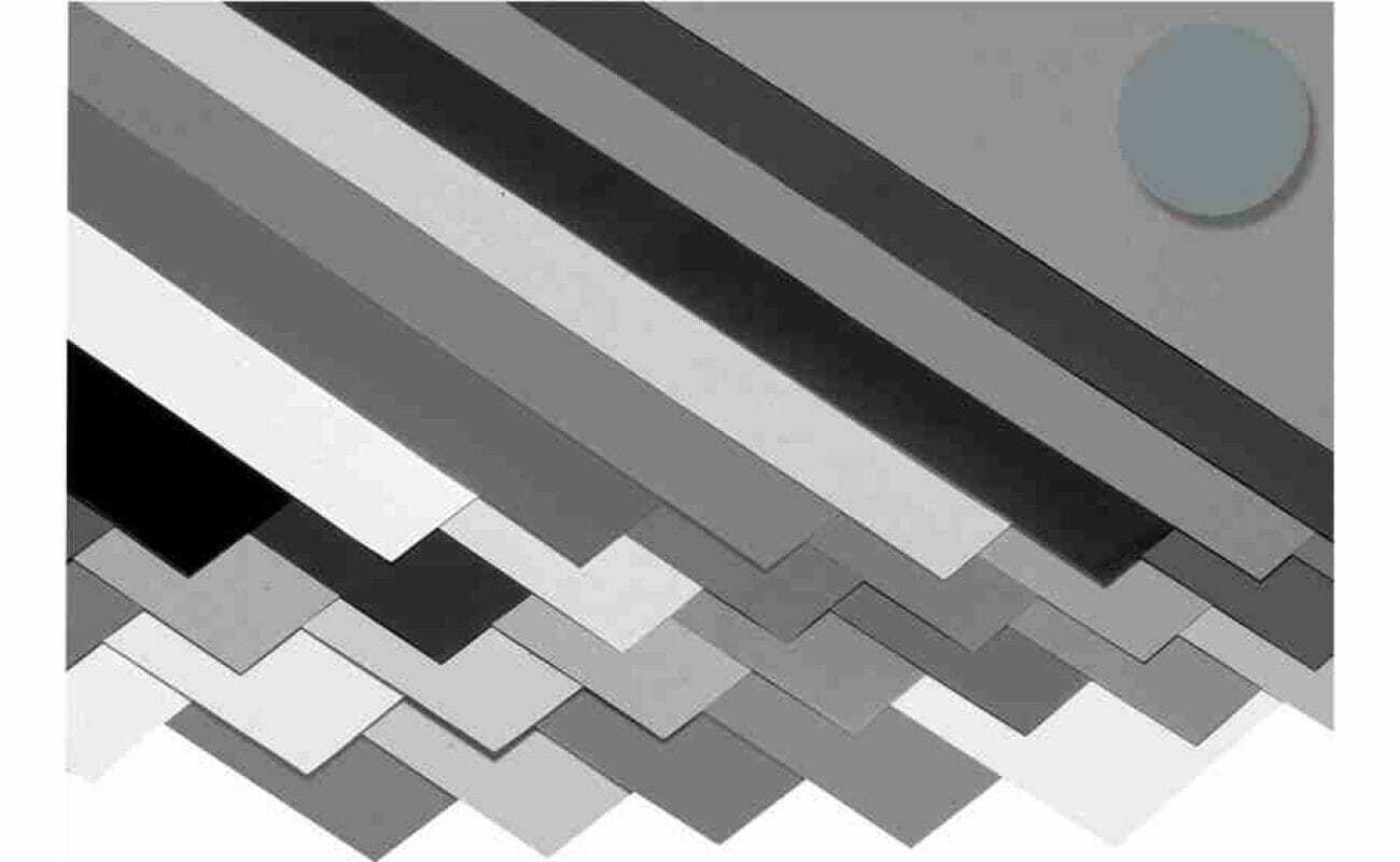 Folia carton photo gris foncé