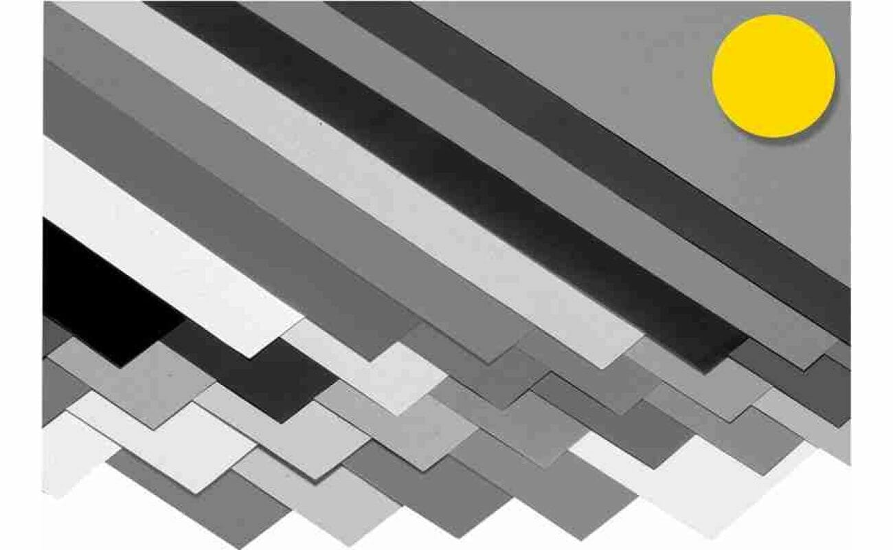 Folia carton photo jaune