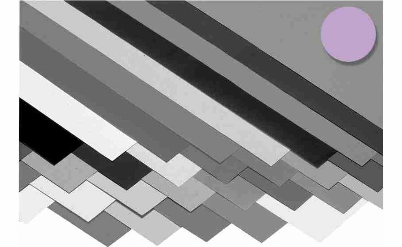 Folia carton photo lilas