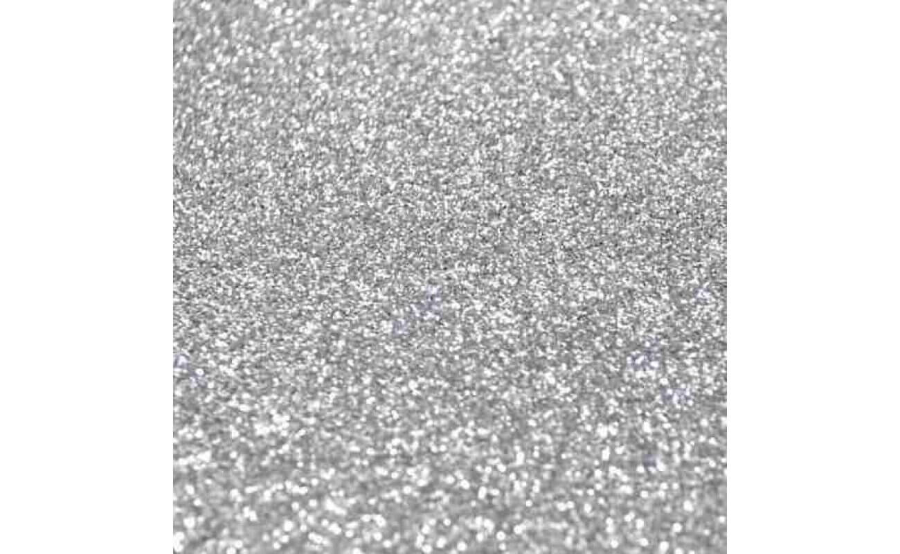 Folia poudre pailletée argent