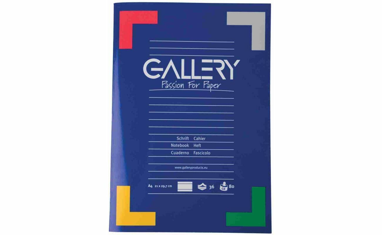 Gallery , ft a4, 72 pages, ligné