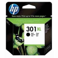 Hp 301xl (ch563ee) cartouche d’encre haute capacité (d’origine) – noir