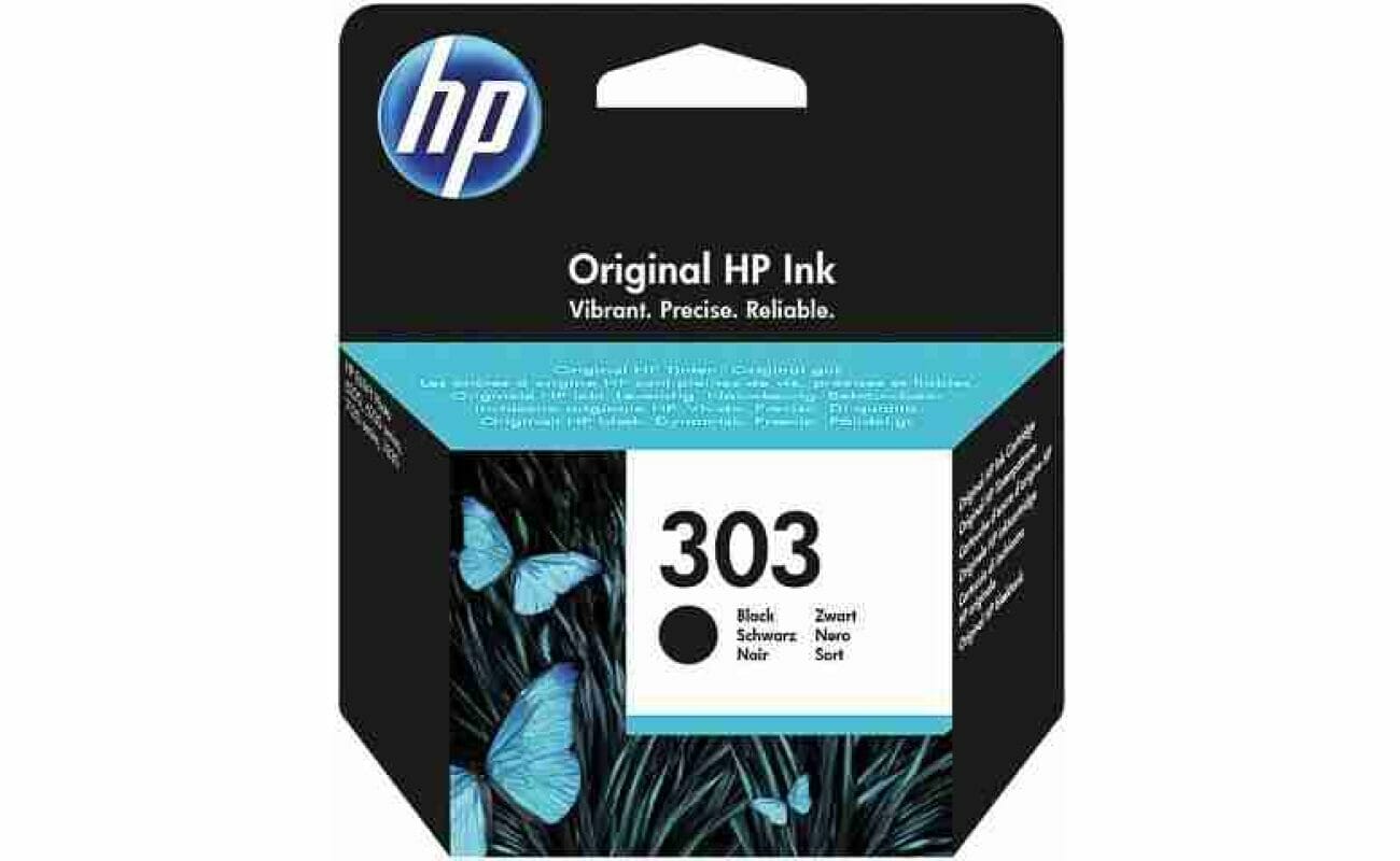 Hp 303 (t6n02ae) cartouche d’encre (d’origine) – noir