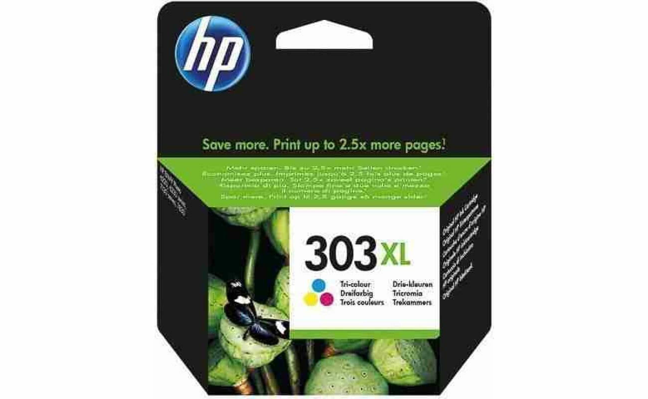 Hp 303xl (t6n03ae) cartouche d’encre haute capacité (d’origine) – couleur *