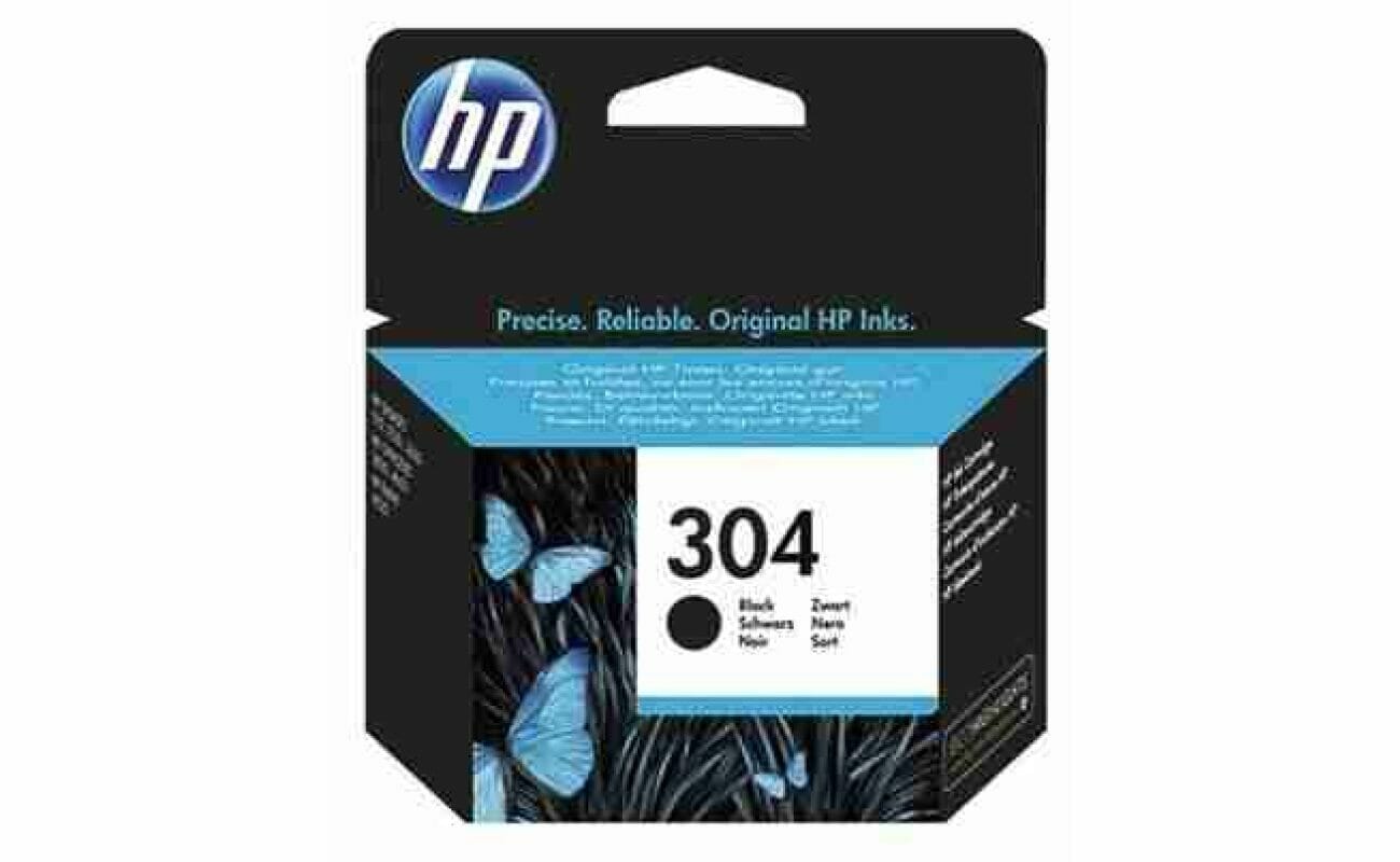 Hp 304 bk (n9k06ae) cartouche d’encre – noir
