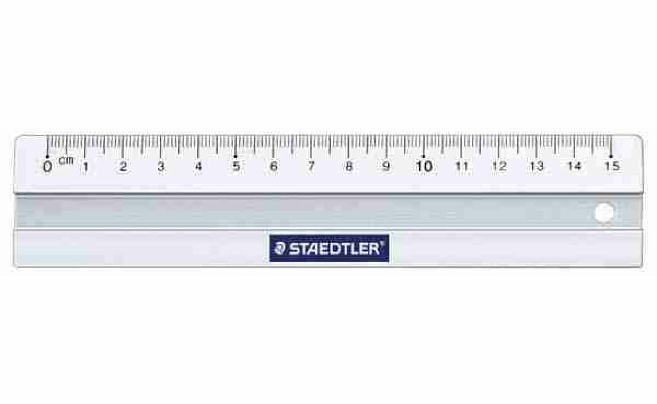 Latte alu 15cm staedtler