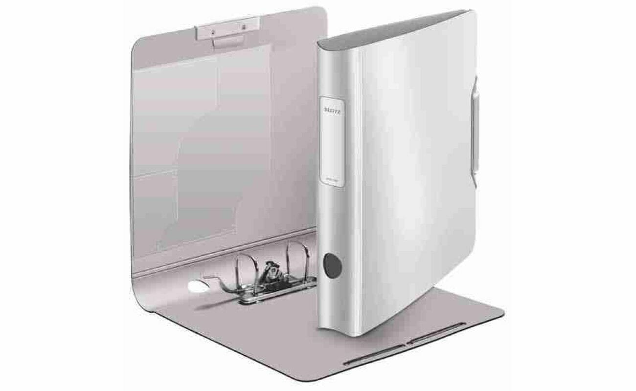 Leitz wow active hefboomarchiefmap, 6,5 cm rug, wit