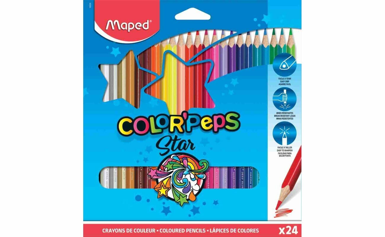 Maped crayon de couleur color’peps