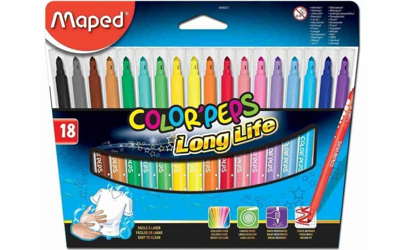 Maped feutre color’peps 18 feutres