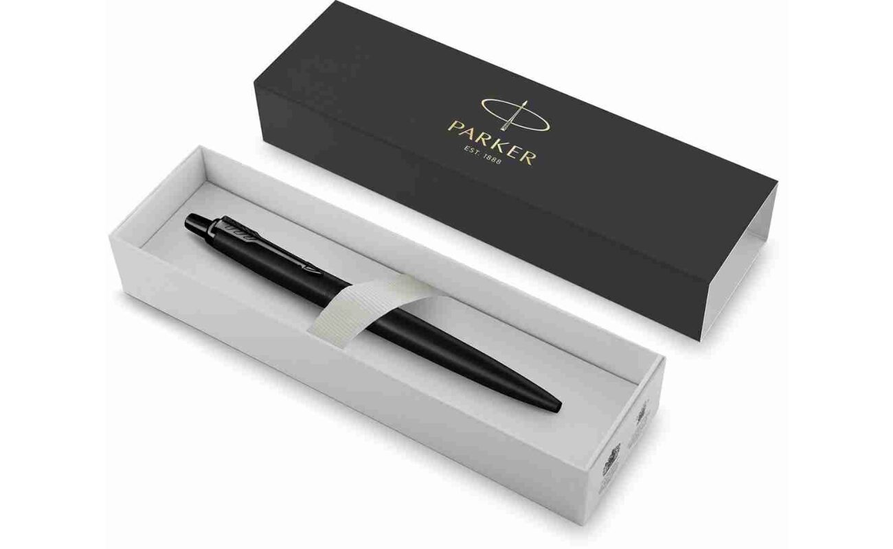 Parker jotter xl se20 monochroom stylo bille, black, en boîte-cadeau