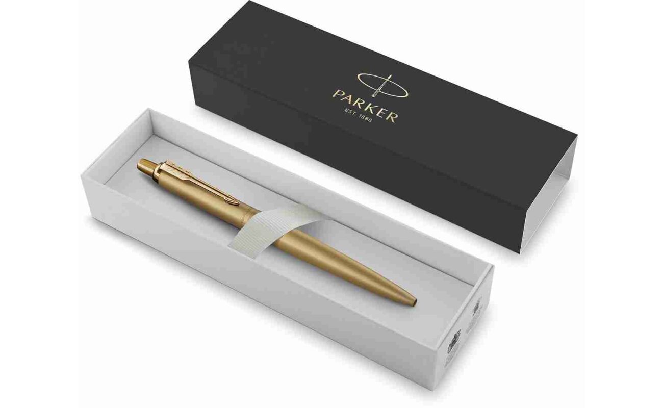 Parker jotter xl se20 monochroom stylo bille, gold, en boîte-cadeau