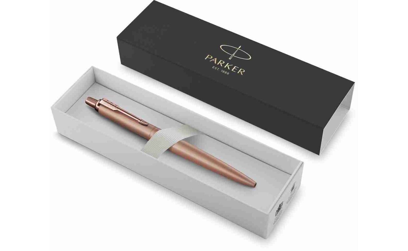 Parker jotter xl se20 monochroom stylo bille, pink gold, en boîte-cadeau